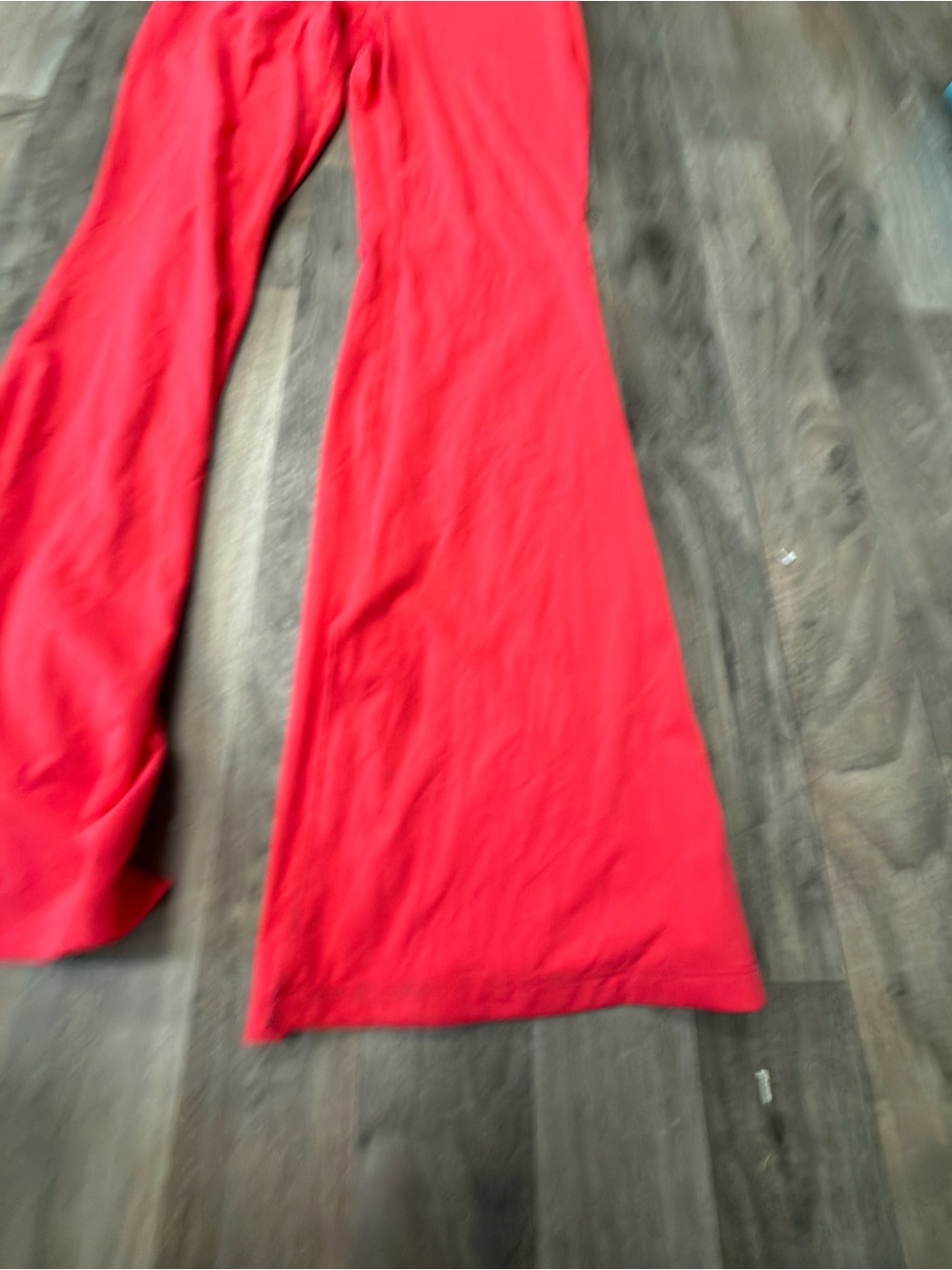 NWT JoyLab Racerback Flare Jumpsuit Cambo Coral Size Large - Picture 6 of 13